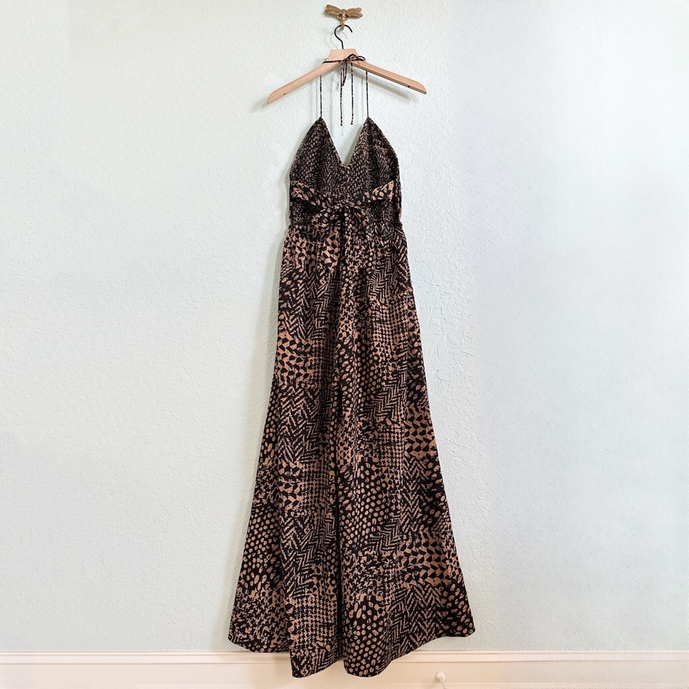 NWT•VICI•Boho Halter Neck Jumpsuit•Size Medium - Picture 7 of 16